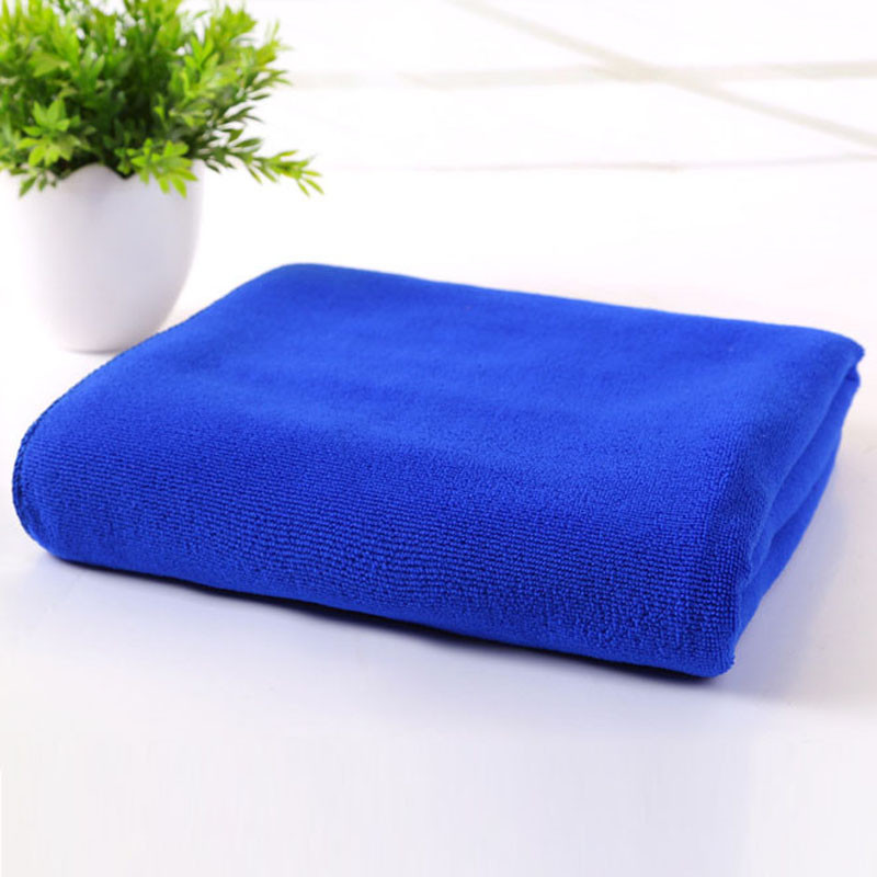 70*140cm Absorbent Microfiber Drying Bath Towel Washcloth Shower Dark