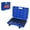 Black,Blue 404, variant on 20 inch Portable 3 Drawer Steel Tool Box with Metal Latch Closure for Workshop Organization, Black&Red