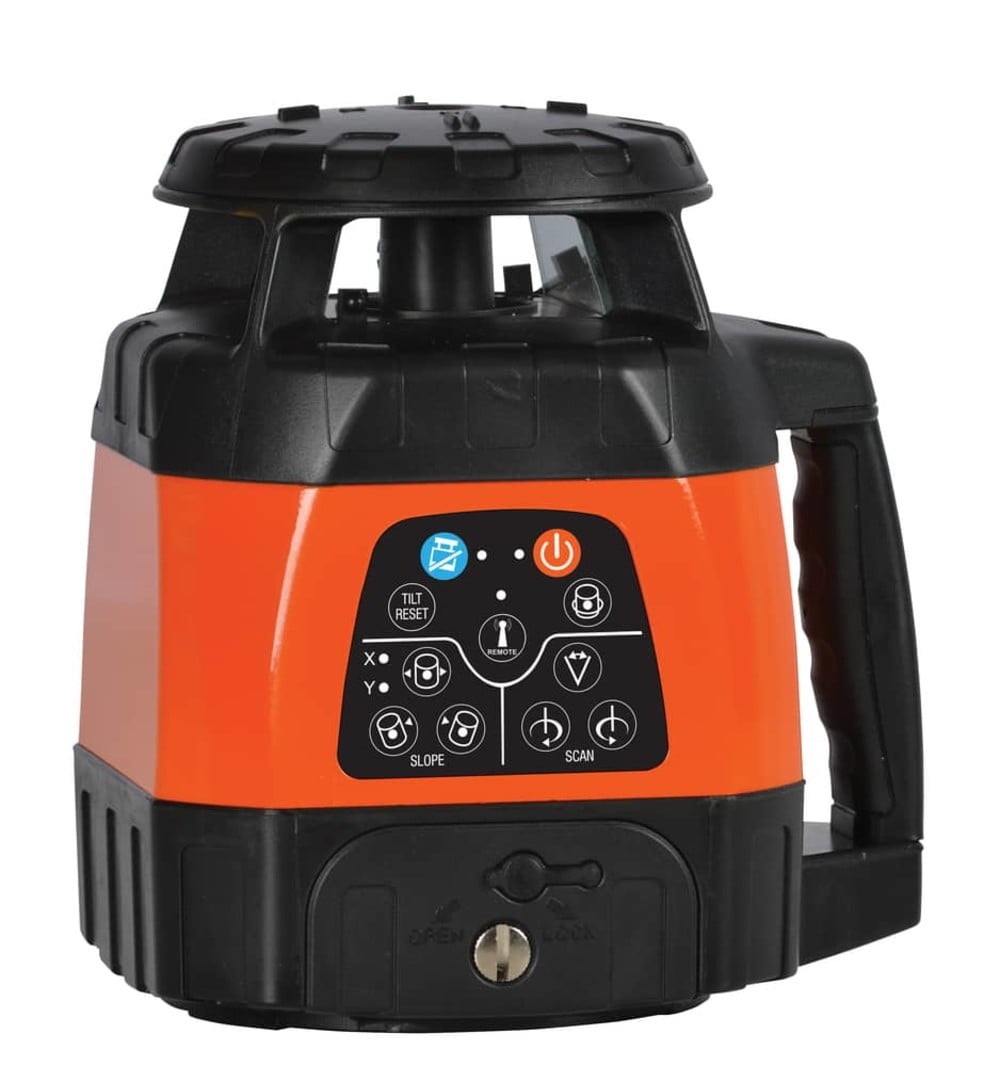Johnson Level 40-6529 Electronic Self-Leveling Horizontal & Vertical Rotary Laser Kit