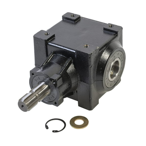WOODS OEM 1042304 Genuine Replacement Gearbox Assembly, 1.46:1 1.50 Hex, Compatible with WOODS Tiller Models, Authentic WOODS Performance Parts for Tractor Attachments and Implements