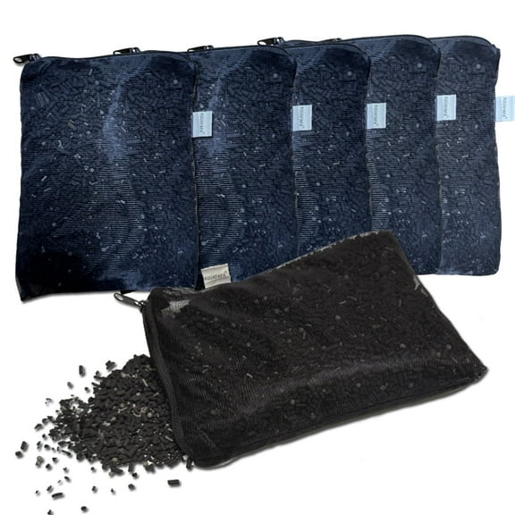 6 lbs Activated Carbon Charcoal in 6 Mesh Bag Aquarium Fish Pond Canister Filter Media AC x6