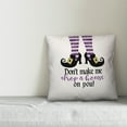 thumbnail image 2 of Creative Products Don't make me drop a house on you 18x18 Spun Poly Pillow, 2 of 2