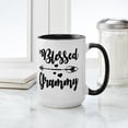 thumbnail image 4 of CafePress - Blessed Grammy Mugs - 15 oz Ceramic Large White Novelty Mug, 4 of 4