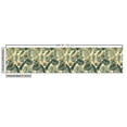 thumbnail image 3 of Ambesonne Jungle Fabric by the Yard Upholstery, Exotic Foliage Earth Tones, 1 Yard, Cream Hunter Green, 3 of 5