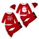 thumbnail image 4 of Traje navideño de terciopelo para niñas, traje acampanado de Papá Noel para bebés pequeños, novedad de 2024, 4 of 5