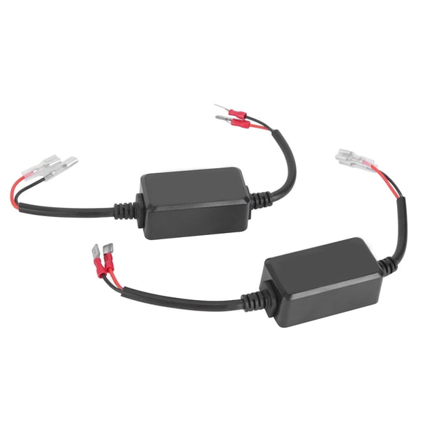 Decodificador De Faros Sin Errores De Faros Cancelador De Errores De Faros Resistencias Antiparpadeo Decodificador De Luz Led H1/H3 Decodificador De Luz LED De Coche Automático ANGGREK Otros Vehículos