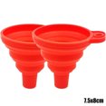 thumbnail image 1 of Embudo plegable para motor de coche, embudo de silicona para líquido, lavadora, cambio de líquido, embudo portátil para cambio de aceite de motor de coche, accesorios para coche, 2 uds., 1 of 5