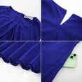 thumbnail image 5 of EASYBRA Women Sleeveless Tie Waist A Line Midi Work Dress Elegant Flowy Cocktail Party Dress with Pockets, 5 of 6