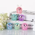 thumbnail image 6 of Colorful Easter Bunny Squishies - Soft Maltose Texture Slow-Rise Toys Basket Stuffing Party Favors., 6 of 7