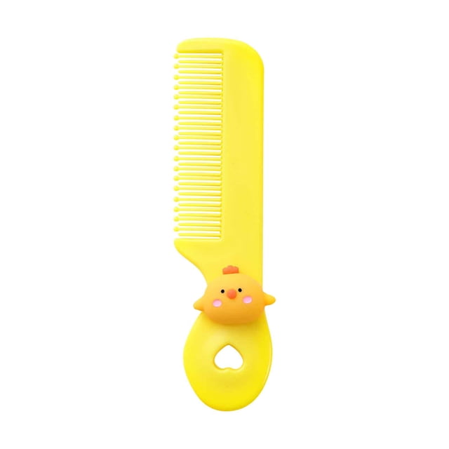 Hair Styling Tool Mini Comb Candy Colored Circular Bristles 11.5 cm For Children Safe Scalp Care