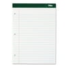 TOPS Double Docket Ruled Pads, Wide/Legal Rule, 8.5 x 11.75, White, 100 Sheets -TOP63379