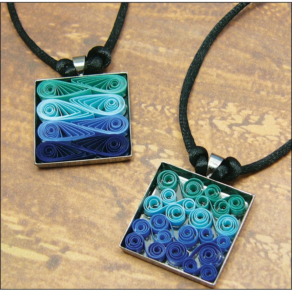 Quilled Creations Quilling Kit, Modern Waves Necklace