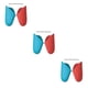 thumbnail image 5 of Moyic Grip Cover Silicone Anti-slip Game Controller Protector Reemplazo para Switch Pro, Blue Red, Red Blue Random Type1 NO1, 5 of 6