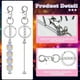 thumbnail image 2 of Llaveros con Cuentas en Forma de Barra, Bonitos Llaveros en A Granel, para Carteras, Llaveros para Mujeres y Hombres, 2 of 5