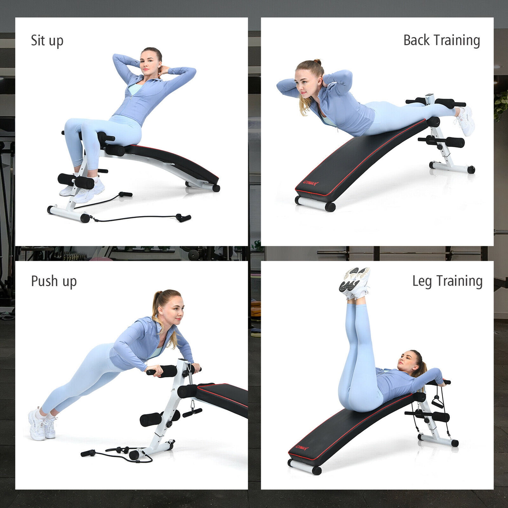 Sit up bench workout outlet