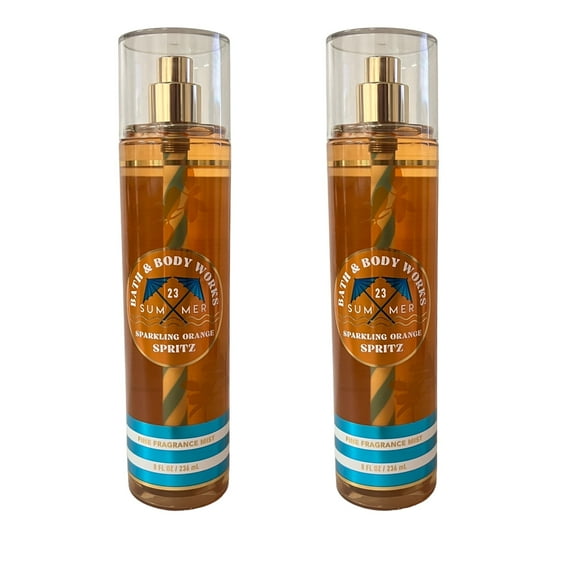 Bath and Body Works Sparkling Orange Spritzer Fragrance Mist Set 8 fl oz