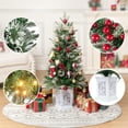 thumbnail image 7 of Garvee 3 Feet Pre-Lit Artificial Mini Christmas Tree with Lights & Snowflake Pot for Christmas Decoration, Home, Office, Party Decoration White, 7 of 7