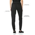 thumbnail image 2 of Landau ProFlex Tailored Fit Stretch 7-Pocket Jogger Scrub Pants for Women 2030, 2 of 5