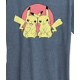thumbnail image 3 of Pokémon - Pikachus In Circle- Women's Short Sleeve Graphic T-Shirt, 3 of 5