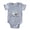 Heather Gray, variant on CafePress - Stork Baby Venez 2 - Cute Infant Baby Football Bodysuit