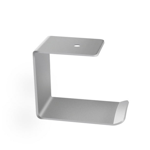 Inteprter Soporte de pantalla Soporte para auriculares Música para juegos Base de almacenamiento en rack multifuncional universal Regalos de Navidad y Cables de audio/vídeo Plata