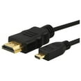 thumbnail image 2 of Link Depot 3' Gold Plated HDMI to HDMI Micro High Speed HDMI Cable with Ethernet, 2 of 2