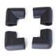 thumbnail image 2 of 24Pcs Esquina De Parachoques Protectores Para Borde Table Seguridad De Bebes Negro, 2 of 6
