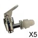 thumbnail image 1 of Dispensador de bebidas Soledad grifo de jarra de agua 5 piezas para aberturas de 12mm, 1 of 10