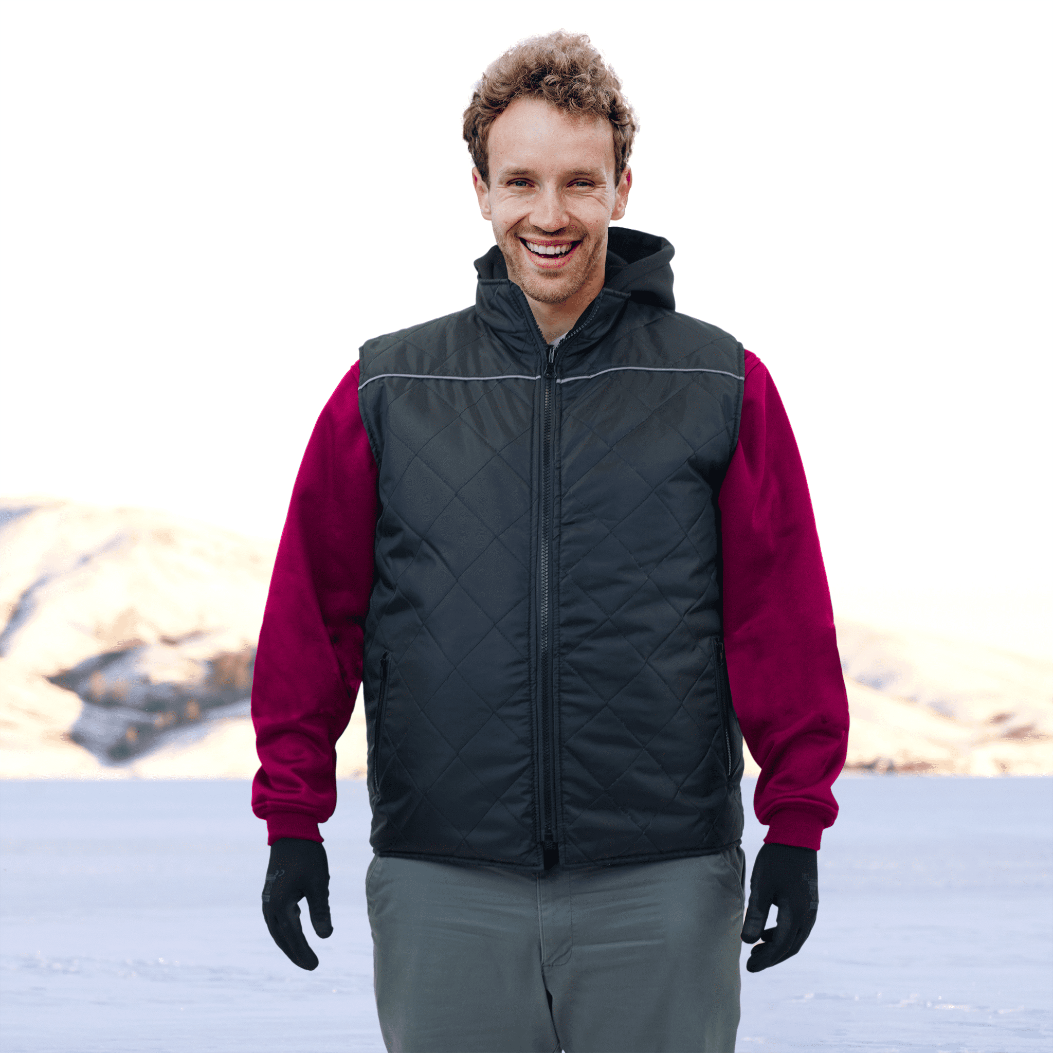 JORESTECH Hi-Vis Reversible Insulated Safety Vest, Two-Toned, ANSI Class 2, VL-11 (4XL, Lime)