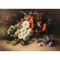thumbnail image 2 of Florence Peel 24x18 Black Ornate Framed Double Matted Museum Art Print Titled: Before the Frosts (ca. 1861-1897), 2 of 5