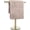 gold, variant on Freestanding Hand Towel Holder, T-Shape Towel Rack Stand with SUS304 Brushed Stainless Steel for Bathroom, Kitchen, Vanity Countertop - No Drill Needed
