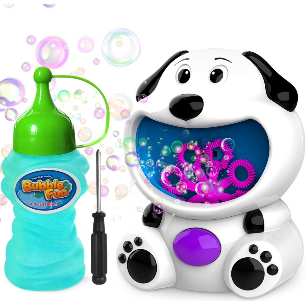 Bubble Machine Dog Bubble Blower 500+ Bubbles Per Minute, Bubble