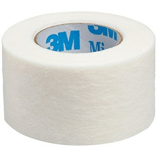 Micropore Surgical Medical Tape, 1" X 10 Yards, Paper, White, 3M 15301