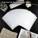 thumbnail image 3 of 20 Pcs Clear Stamp and Die Storage Bag Resealable Storage Pocket Large Envelope Case for DIY Scrapbooking Paper Card, 3 of 5