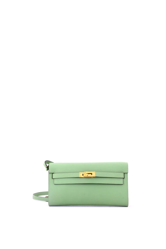 Pre-Owned Kelly To Go Wallet Evercolor By Rebag