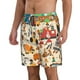 thumbnail image 2 of Fotbe construction road work landscape Trajes de Baño Estampados para Hombre, Shorts de Verano de Secado Rápido, Ropa de Playa, Bañadores-X-Large, 2 of 6