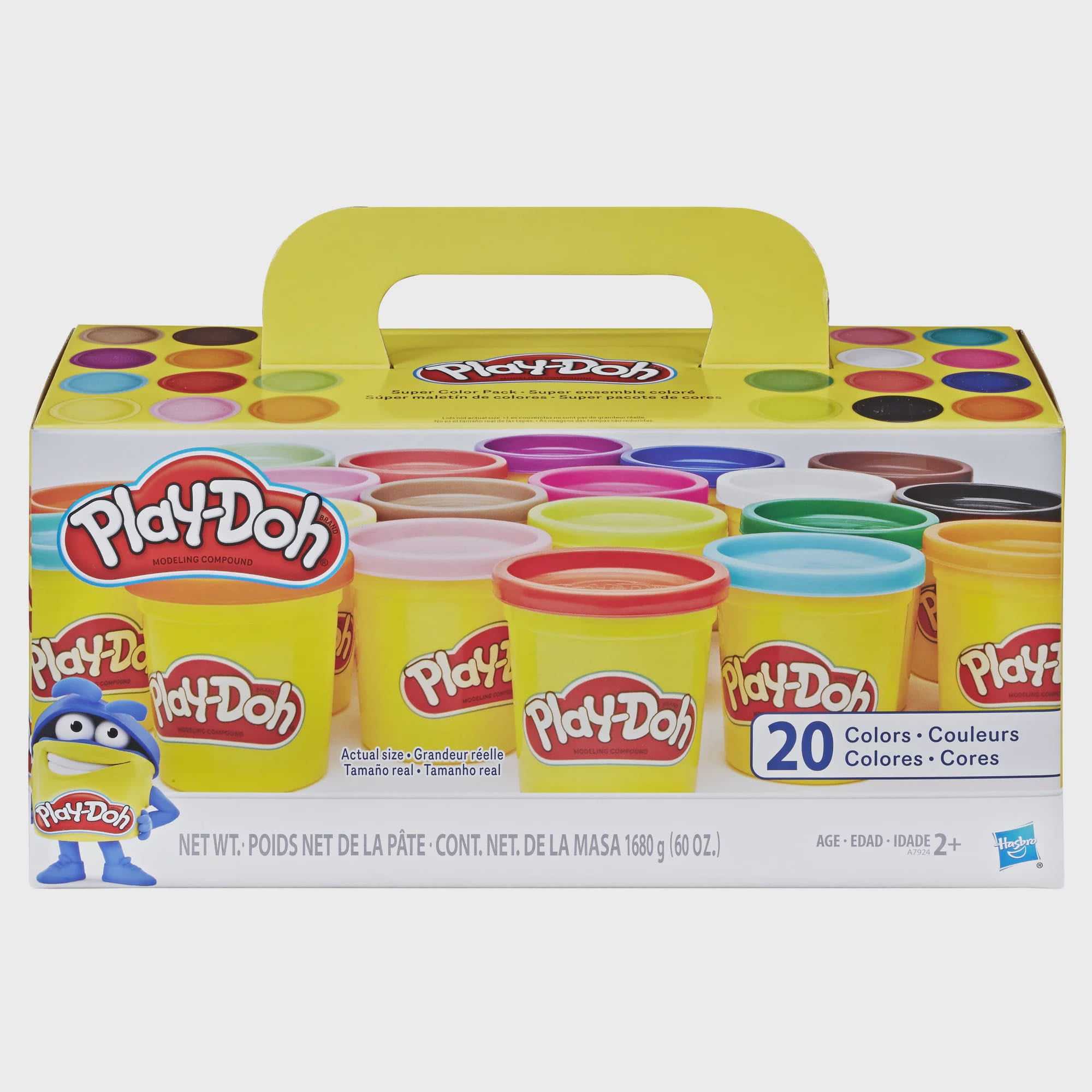 Play-Doh Super Color Pack - Multicolor (20 Count)