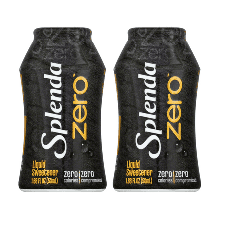 (2 Pack) Splenda Zero Liquid Sweetener, 1.68 fl
