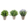 thumbnail image 2 of Coofit Artificial Potted Plant Decorative Artificial Greenery Plant for Home Office, 2 of 9