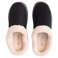 thumbnail image 4 of Alpine Swiss Mens Memory Foam Clog Slippers Fleece Fuzzy Slip On House Shoes, 4 of 8