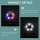 thumbnail image 2 of 2 diademas deportivas LED recargables por USB, unisex, para correr, 2 of 7