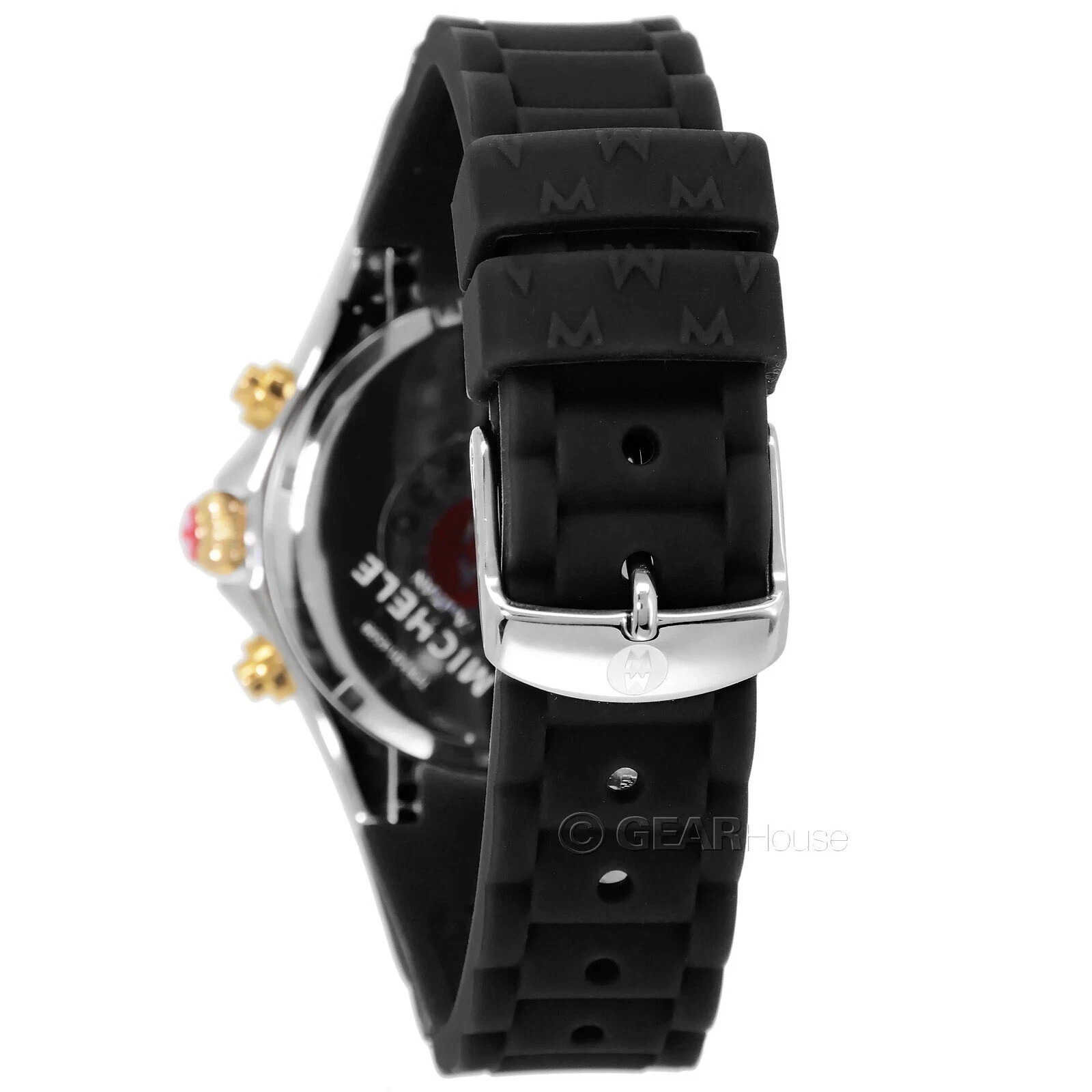 COPY - MICHELE Tahitian Jelly Bean Black Gold Watch Michele Black Park Jelly Watch 33mm - Ann main image 4