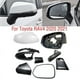 thumbnail image 1 of Toyota Rav4 Rav 4 2020 2021 2022 espejo lateral de coche cubierta de la Base inferior marco espejo retrovisor luz de señal de giro lámpara lente de cristal, 1 of 3