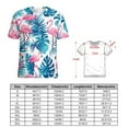 thumbnail image 2 of Flamingo Pattern Women's T-Shirt Short Sleeve T Shirts Tops Tee Ladies Loose T, 2 of 6