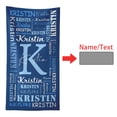 thumbnail image 1 of Klonfd Beach Towels For Kids & Adults Sand /Microfiber Custom Beach Towel With Name Absorbent S For Beach Travel Pool Bath, 1 of 5