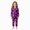 A041-Purple, variant on Cdudpw Halloween 2 Piece Girls Pajamas Kids Long Sleeve Top and Pants Pajamas Pjs Sleepwear Set for Toddler Little Girls Outfits(A002-Light Pink)