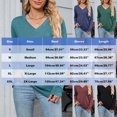 thumbnail image 6 of SHE IS My Orders Placed Women Shirts Long Sleeve Plus Long Sleeve Cotton Tops for Women White Long Sleeve Blouse for Women Dressy Casual Crop Tops for Women Loose Fit, 6 of 6