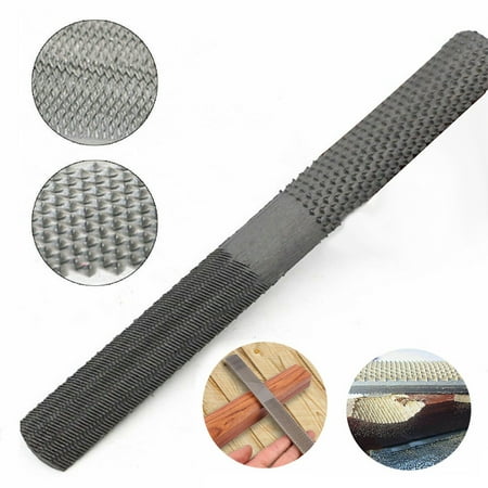 

4 in 1 Carbon Steel Rasp File Carpentry Woodworking Wood Carving Hand Tool 200mm