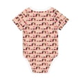 thumbnail image 2 of Rocae Dachshund Couple for Baby Climbing Clothes Soft Baby Romper for Active Infants Comfortable and Breathable Crawling Jumpsuit Unisex Baby Outfit 18 Months, 2 of 8