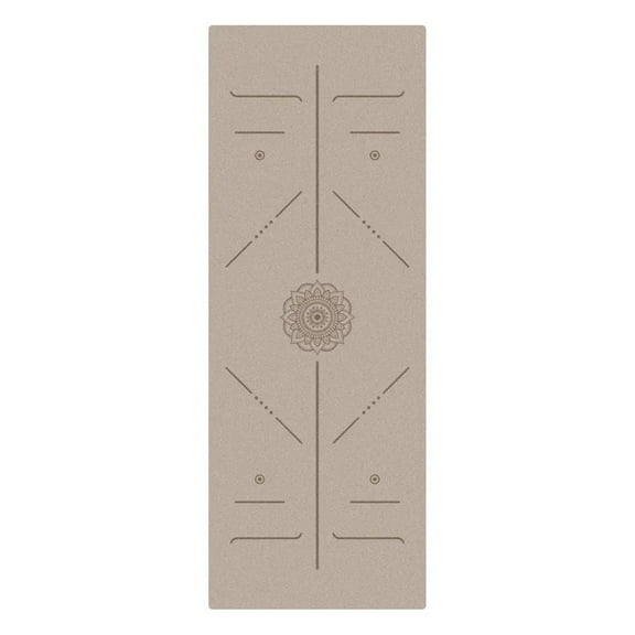 ZZ Ultra-Thin Natural Rubber Pad Frosted High Solid Wear-Resistant Pu Yoga Mat Foldable and Portable